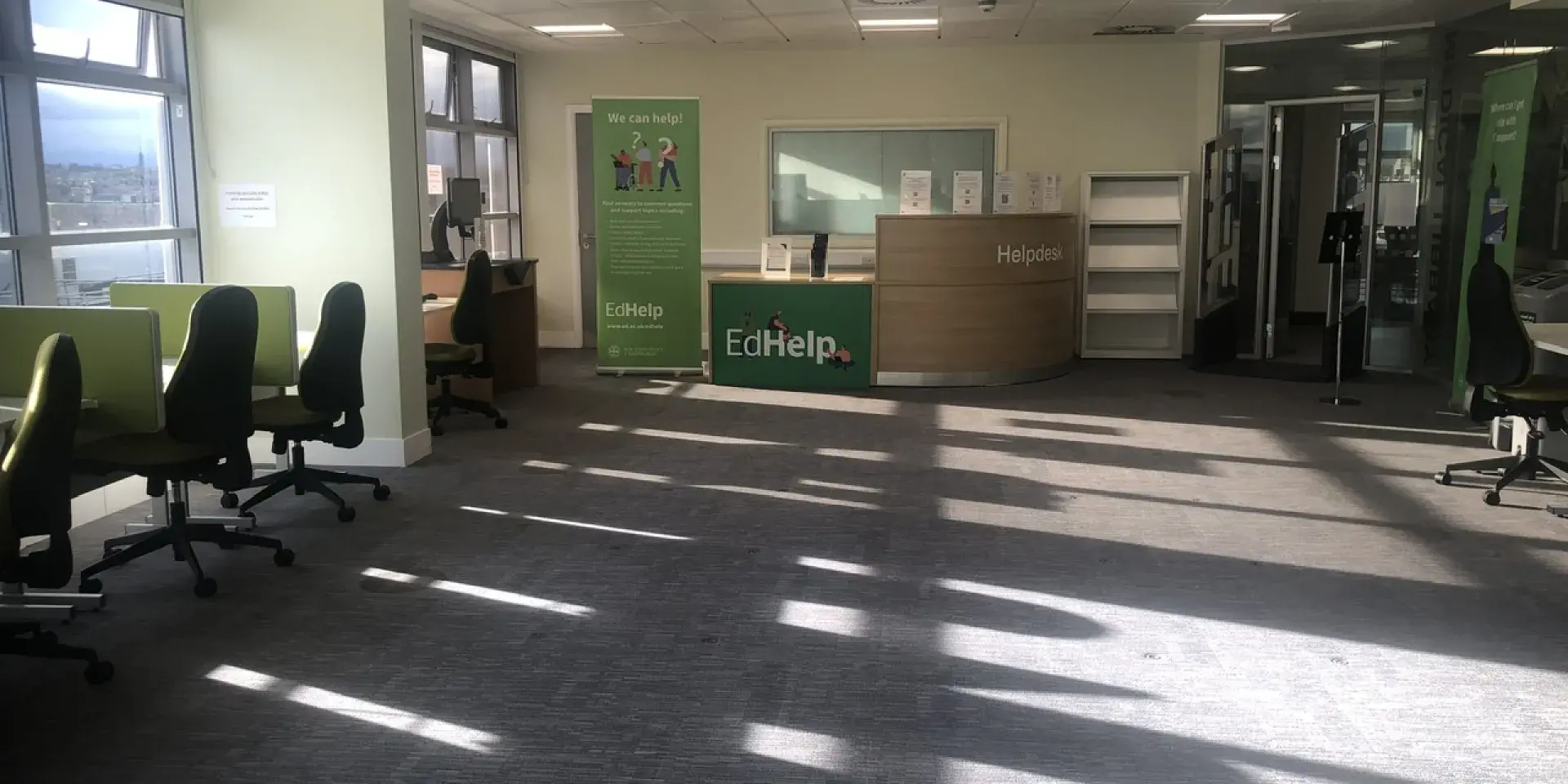 Inside the Western General Hospital Library