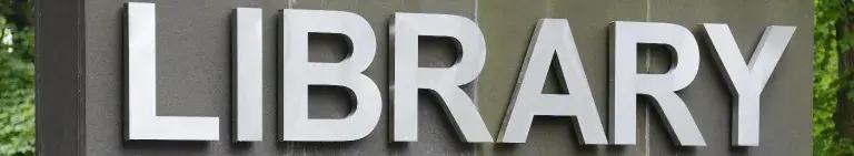Library Signage