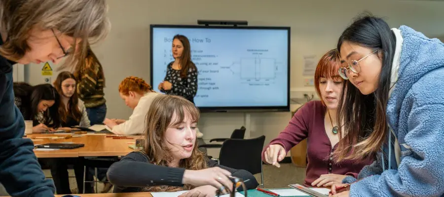 Image of students in classroom