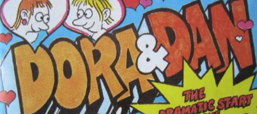 Dora & Dan: The Dramatic Start of a Love  Affair. SAM leaflet