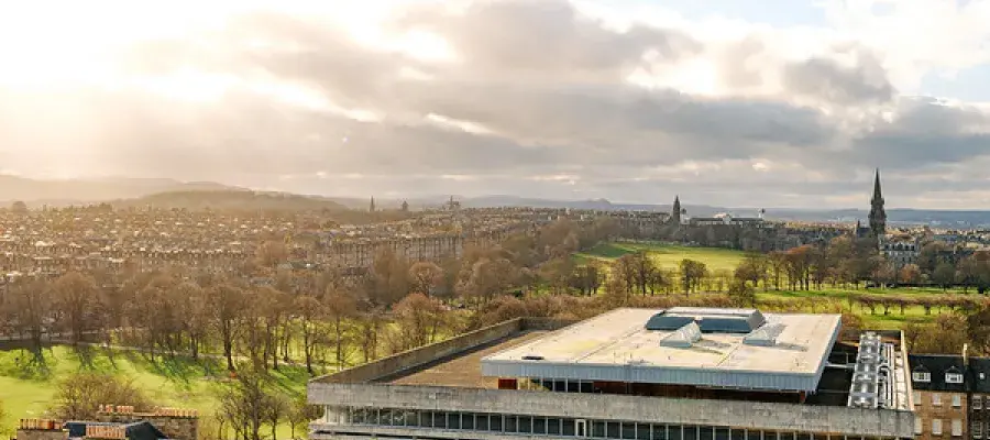 Main Library aerial view
