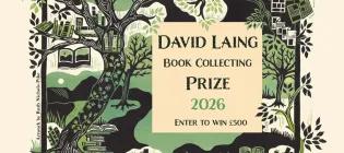 David Laing Book Collecting Prize Poster 2026 