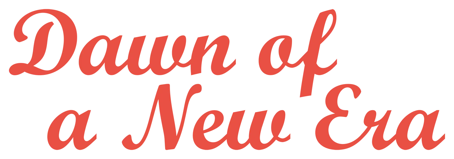 Dawn of a New Era exhibition logo