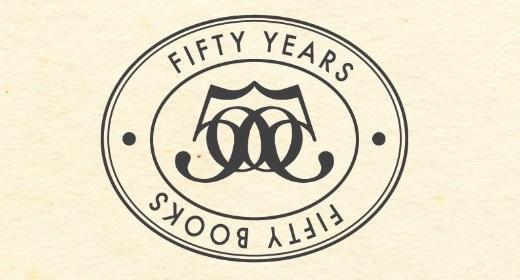 Fifty years, fifty books exhibition