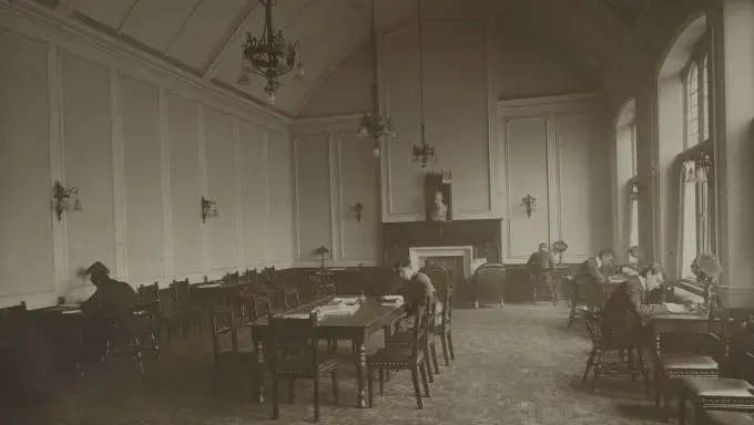 Alexander Adam Inglis, Student Union Reading Room (Teviot), University of Edinburgh (EUA GD63)
