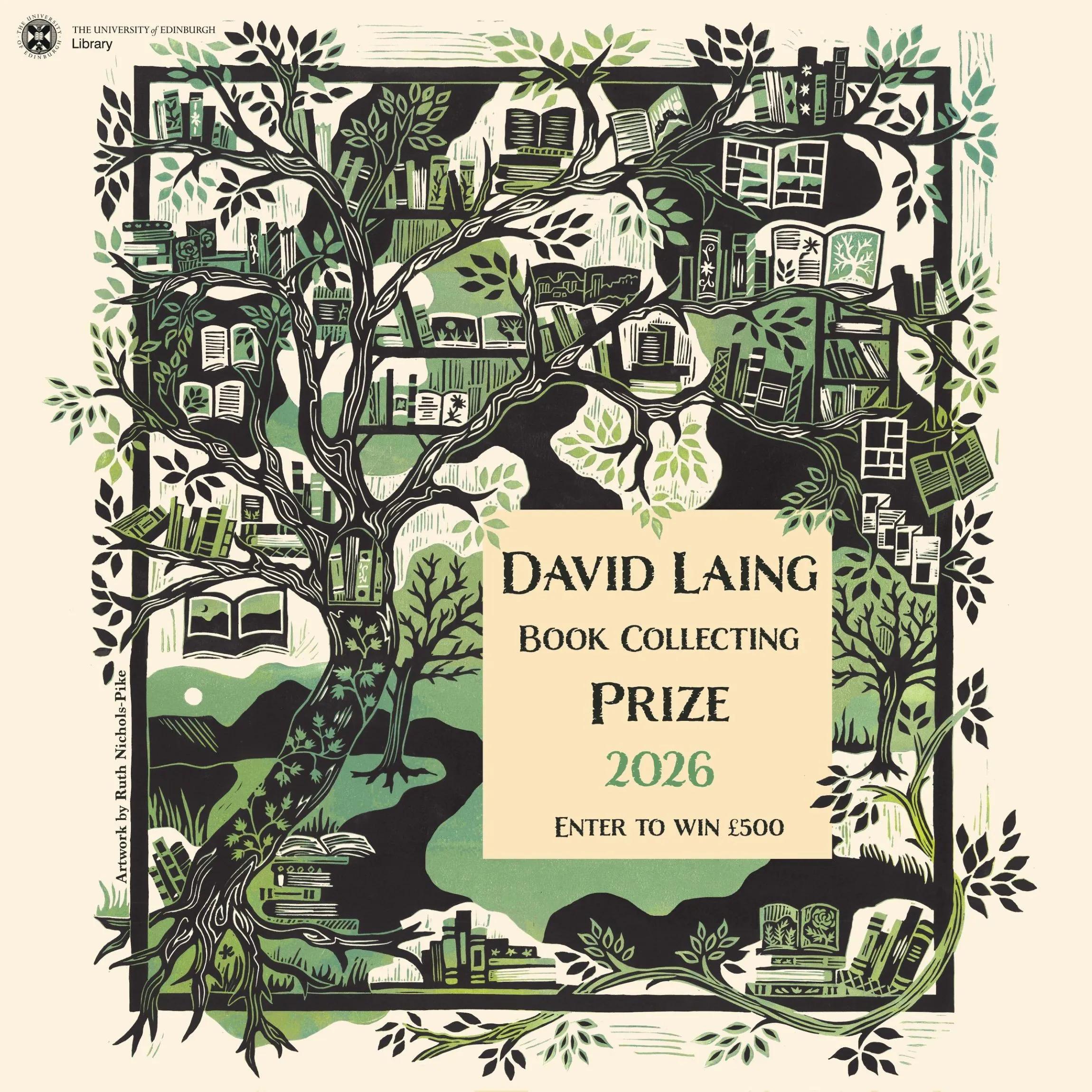 David Laing Book Collecting Prize Poster 2026