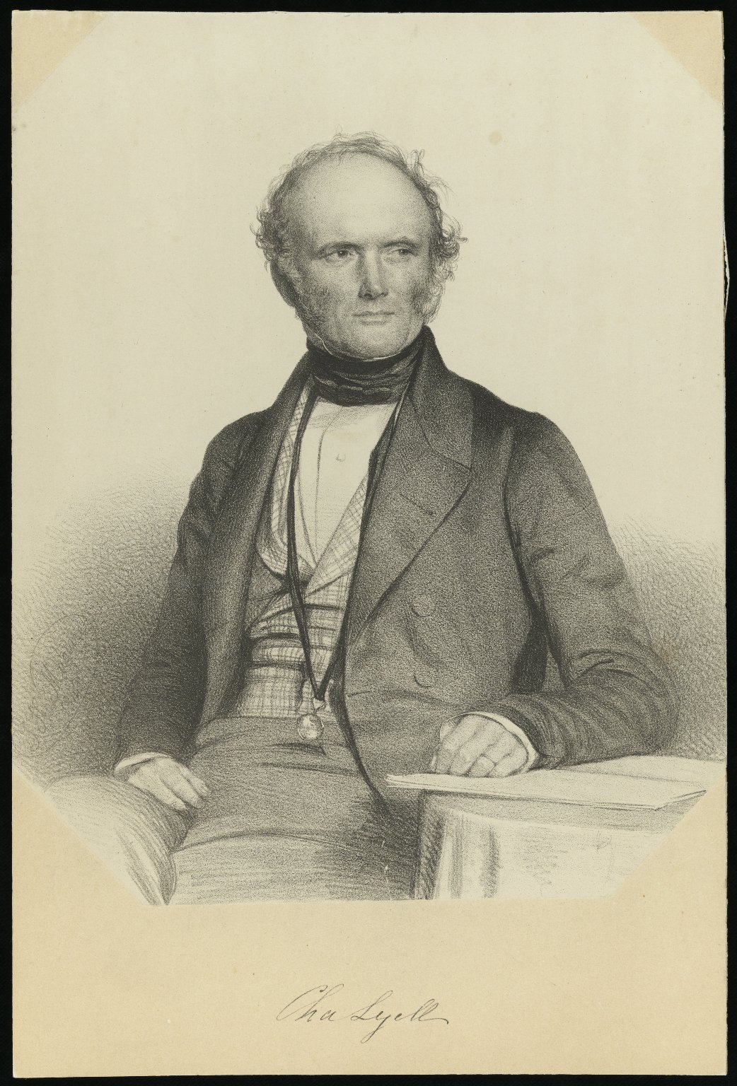 Engraving of Charles Lyell